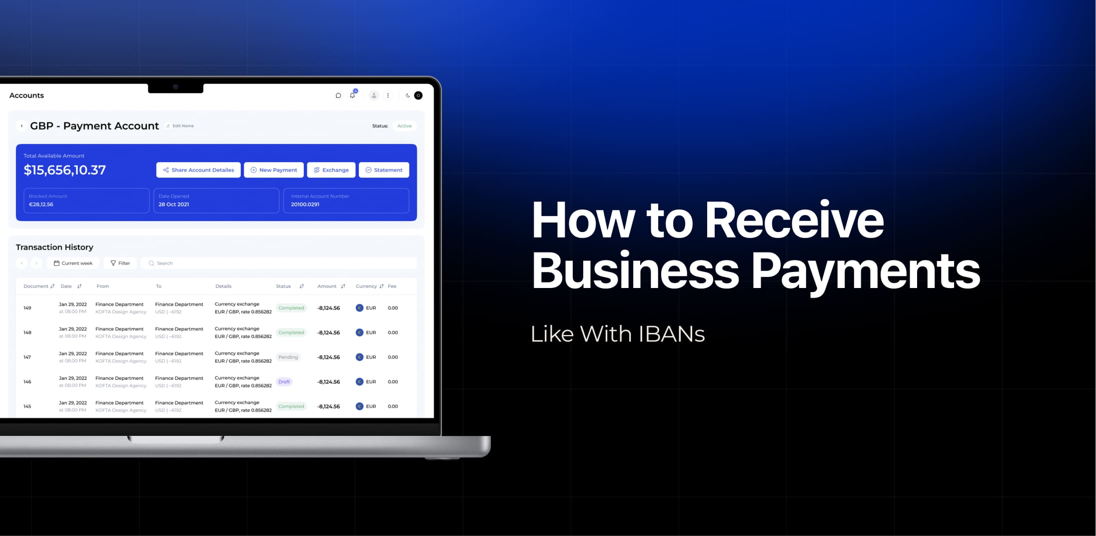 How to Receive Business Payments Like With IBANs